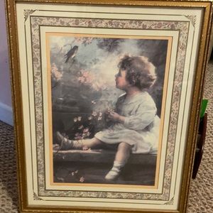 Home interior vintage picture